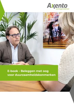 E-book Duurzaam Beleggen - Axento E-book Duurzaam Beleggen - Axento