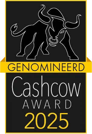 Nominatie logo van de Cashcow Awards Nominatie logo van de Cashcow Awards